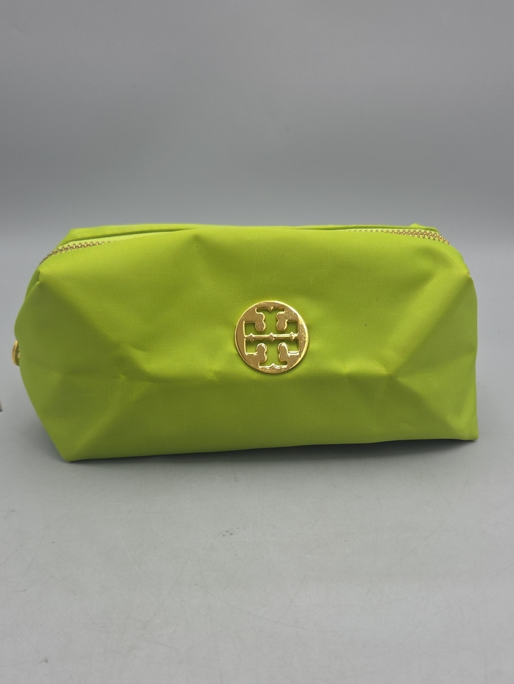 TORY BURCH Cosmetic Pouch Neon Green